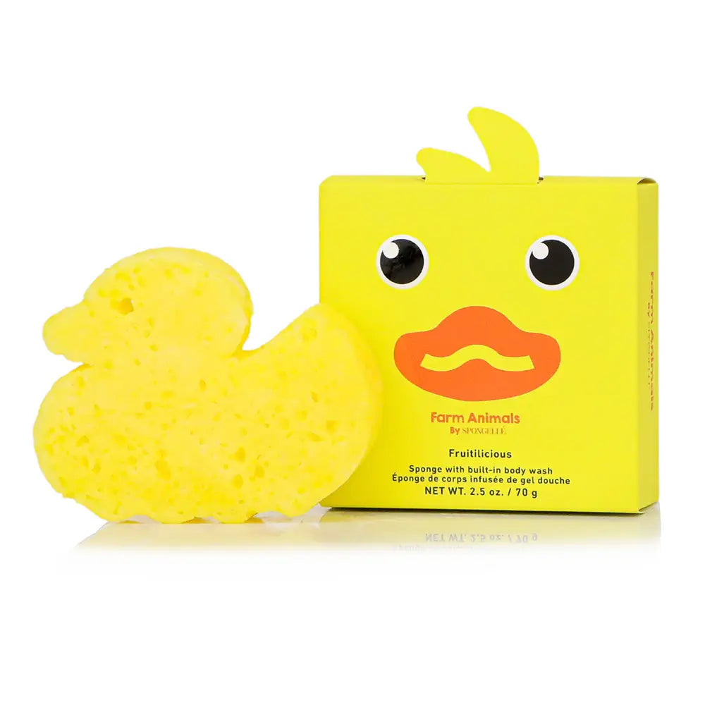 Farm Animal Kid's Spongelle - Duck