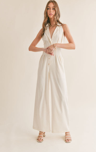 Follow Me Halter Jumpsuit