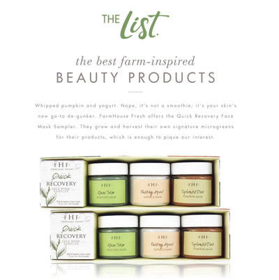 Quick Recovery Face Mask Sampler Set