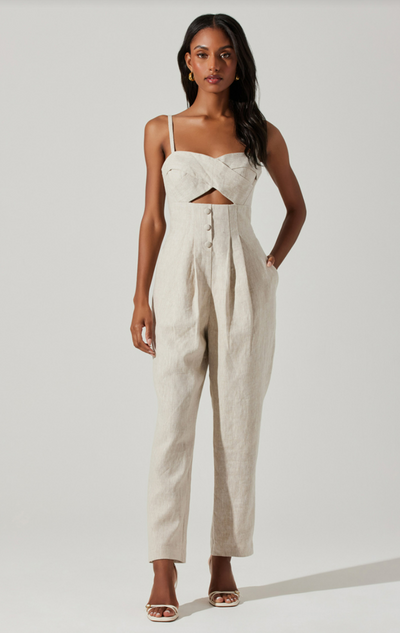 Ilona Jumpsuit in Natural