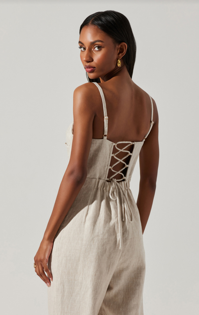 Ilona Jumpsuit in Natural