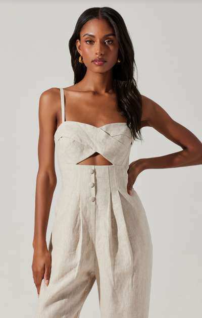 Ilona Jumpsuit in Natural