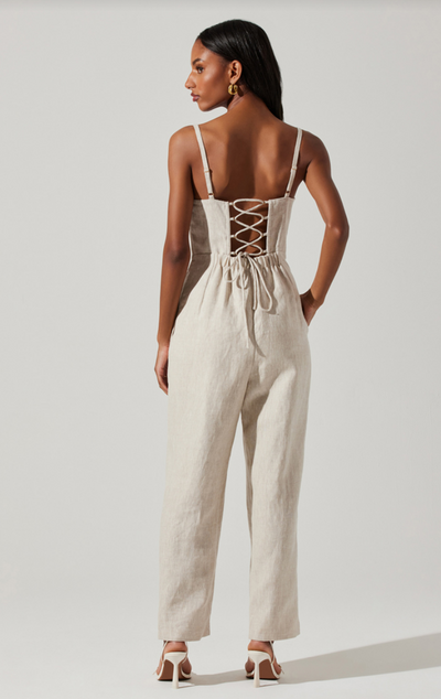 Ilona Jumpsuit in Natural