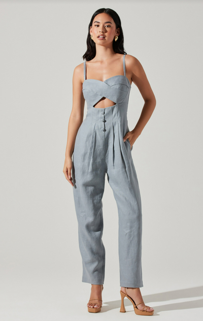 Ilona Jumpsuit in Blue