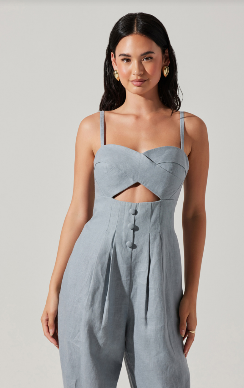 Ilona Jumpsuit in Blue