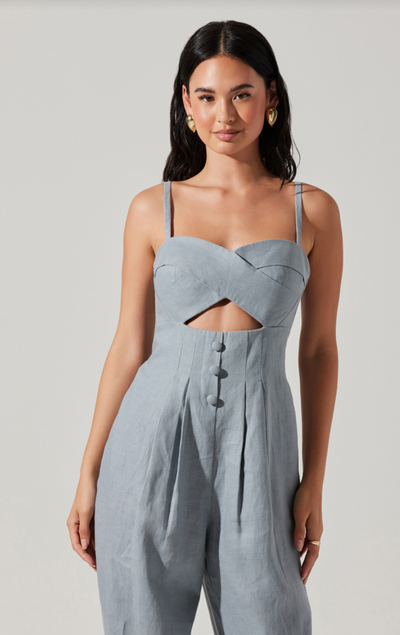 Ilona Jumpsuit in Blue