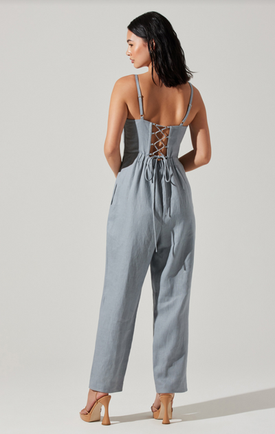 Ilona Jumpsuit in Blue