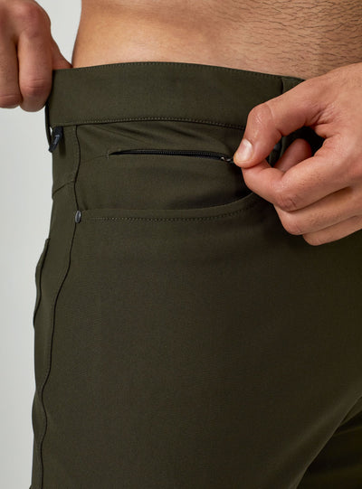Infinity 7-Pocket Pant in Olive