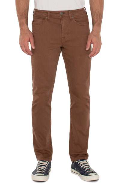 Kingston Modern Straight Jeans in Nutmeg