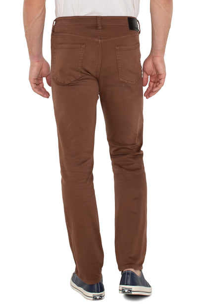 Kingston Modern Straight Jeans in Nutmeg