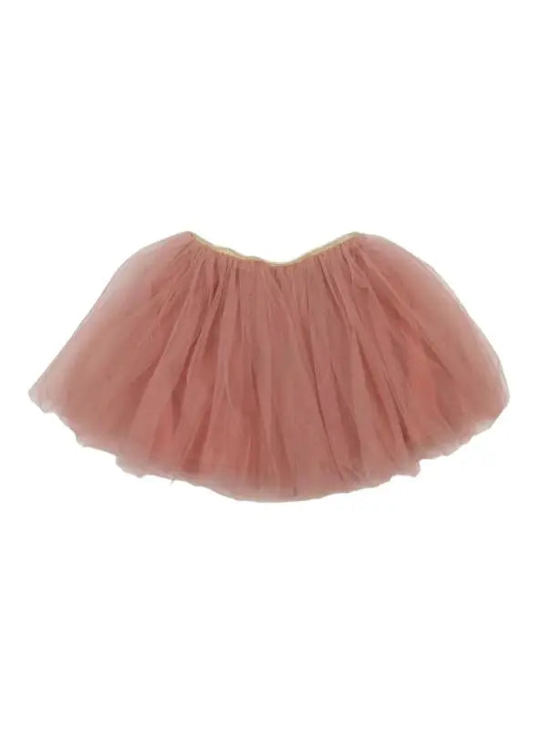 Mauve Glitter Waistband Tutu Skirt