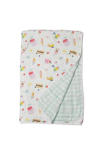 Sweet Treats Muslin Quilt Blanket