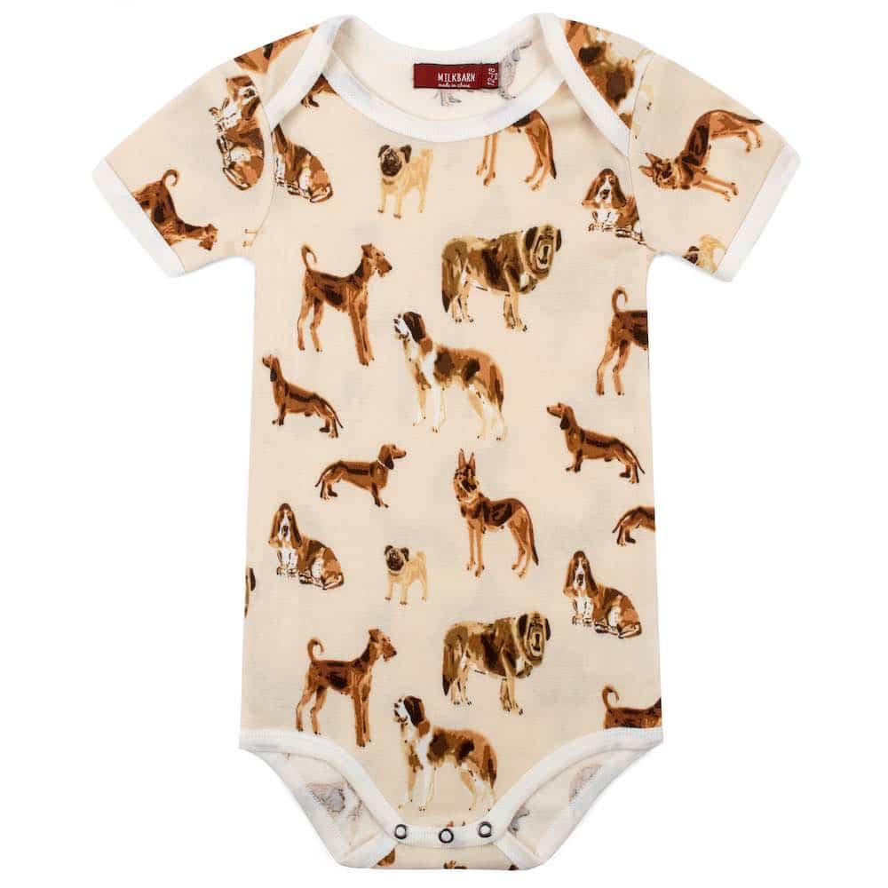 Natural Dog Organic Cotton Short Sleeve One Piece
