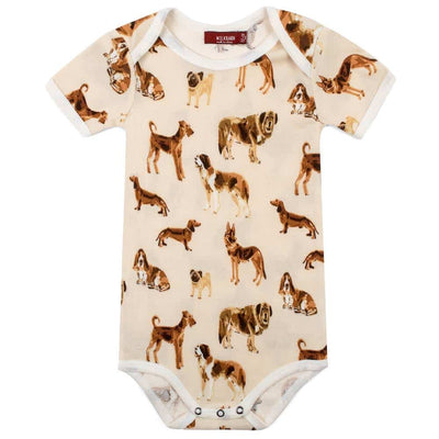Natural Dog Organic Cotton Short Sleeve One Piece