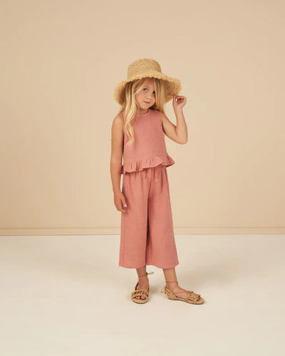 Oceanside Top in Lipstick