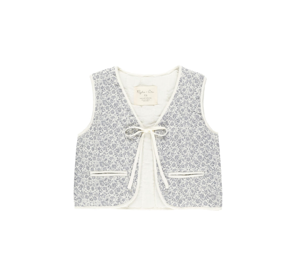 Ditsy Quilted Vest
