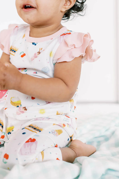 Sweet Treats Ruffle Romper