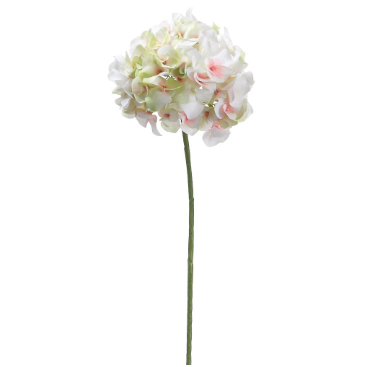18.5" Victorian Hydrangea Spray - Cream/Green