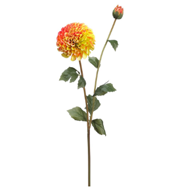 31" Dahlia Spray - Sunset