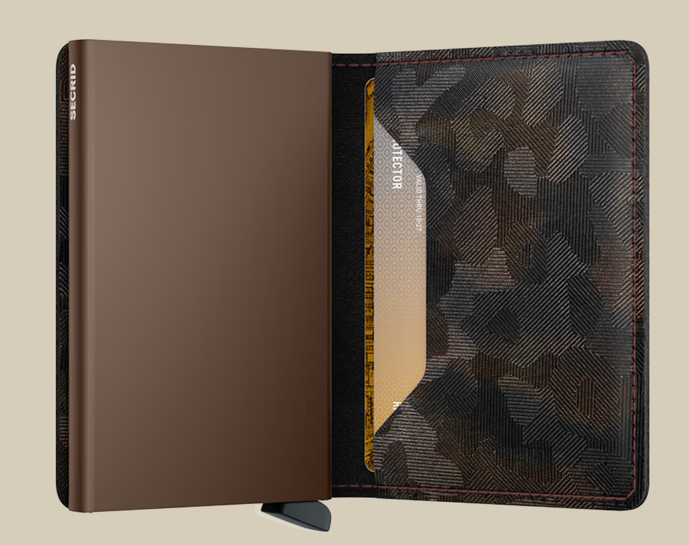 Slimwallet Jungle Brown