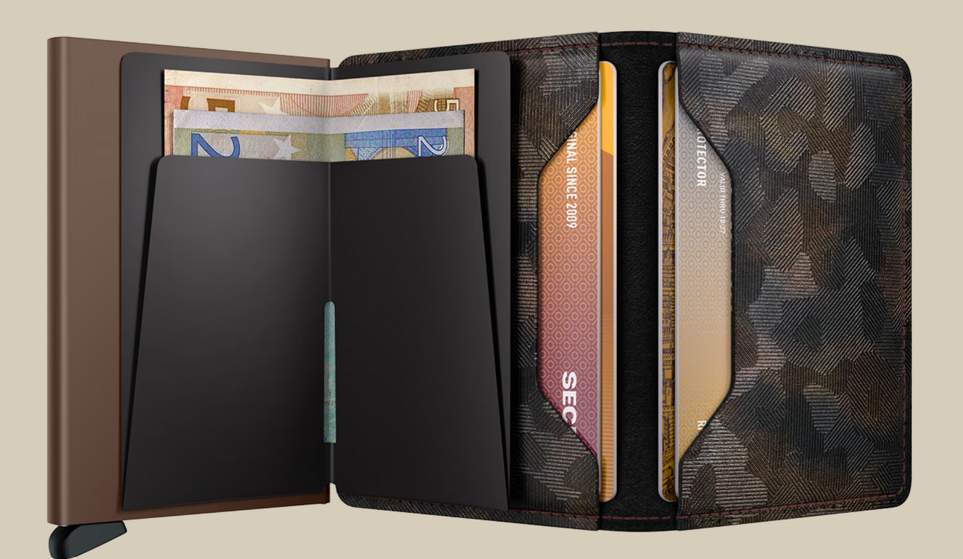Slimwallet Jungle Brown