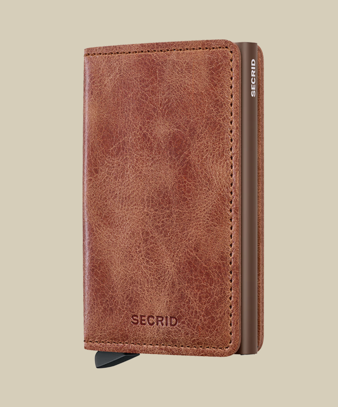Slimwallet Vintage Cognac Brown
