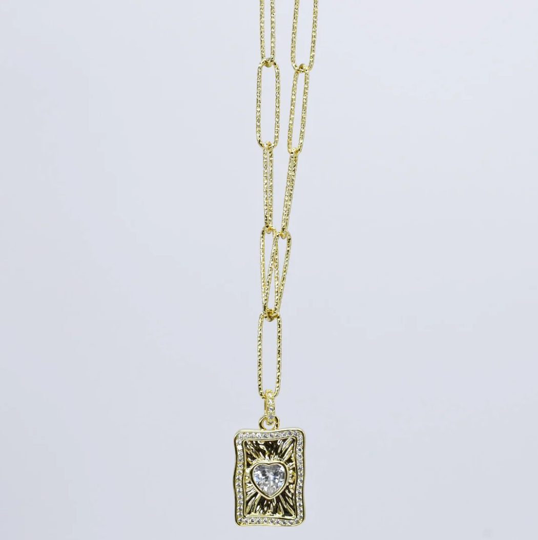 Medal Of Love Necklace