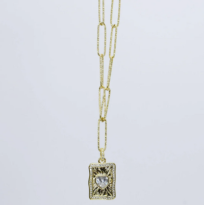 Medal Of Love Necklace