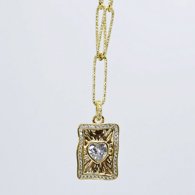 Medal Of Love Necklace