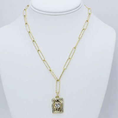 Medal Of Love Necklace