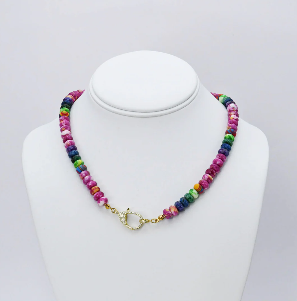 Cool Girl Gemstone Necklace