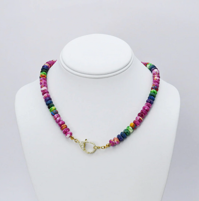 Cool Girl Gemstone Necklace