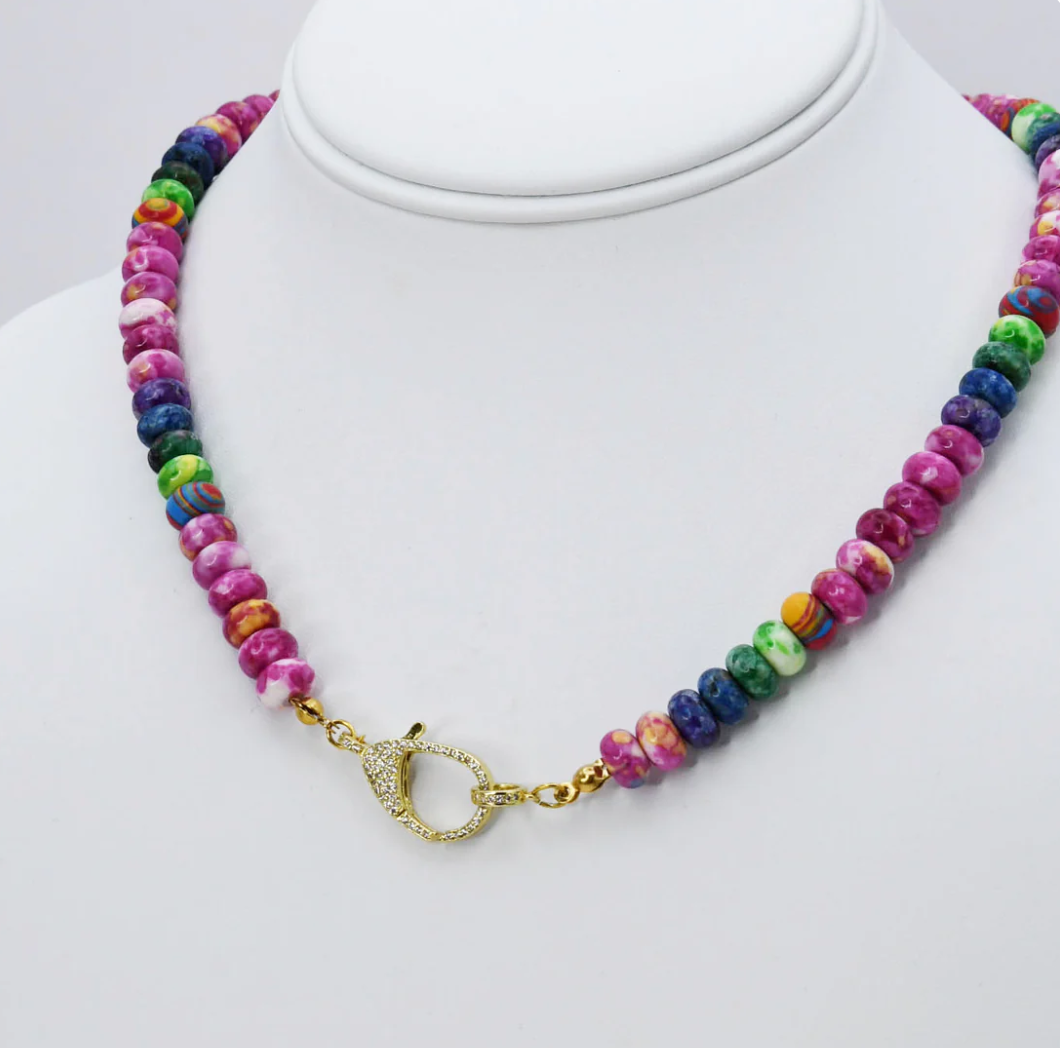 Cool Girl Gemstone Necklace