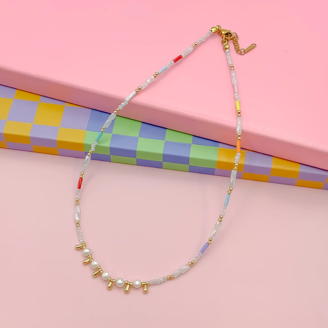 Princess Pearls Beads Necklace