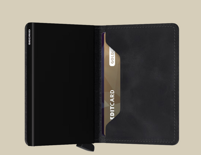 Slimwallet Vintage Black