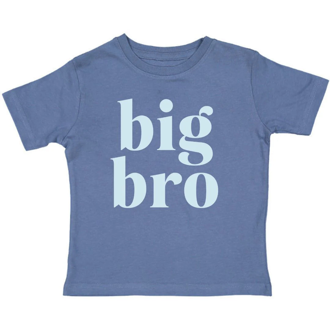 Big Bro Short Sleeve T-Shirt - Indigo