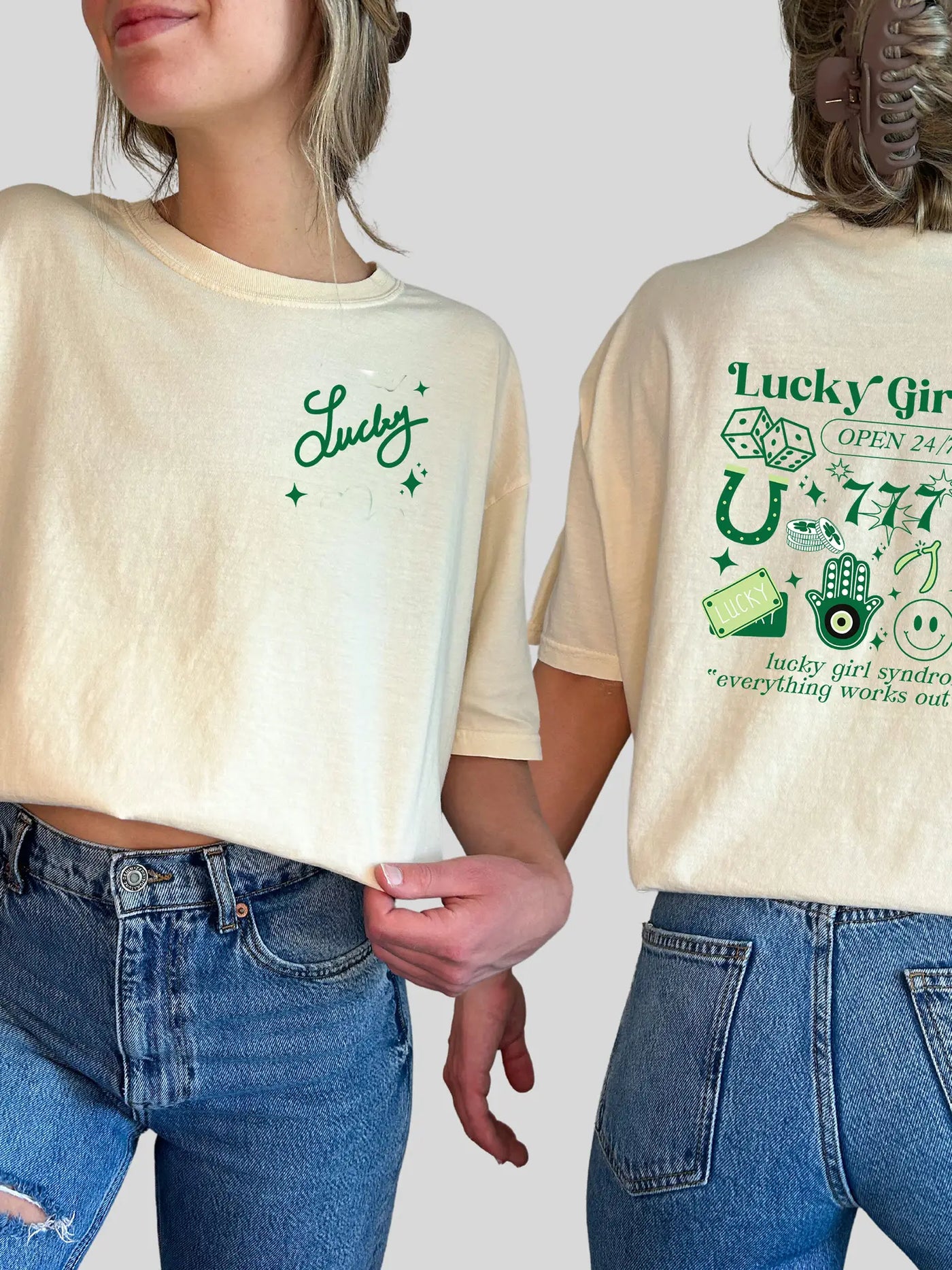 PREORDER - Lucky Girl Tee