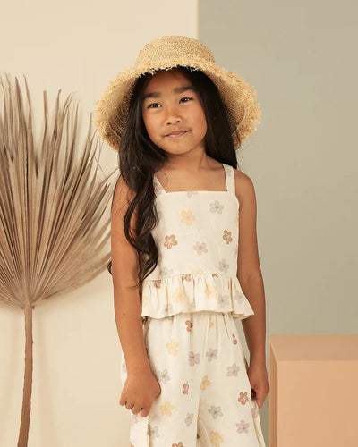 Straw Bucket Hat