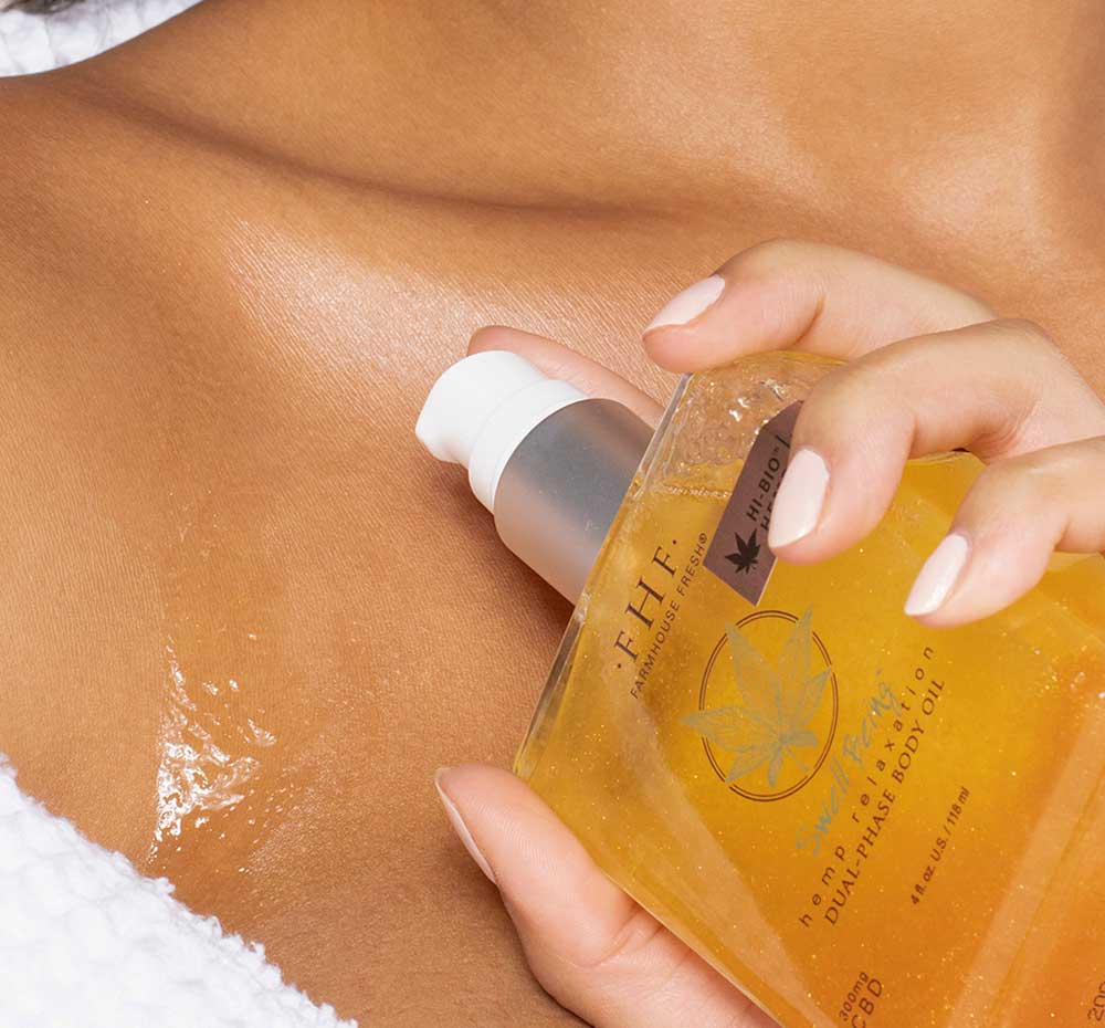 Swell Being HI-BIO Hemp Relaxation Dual-phase Body Oil