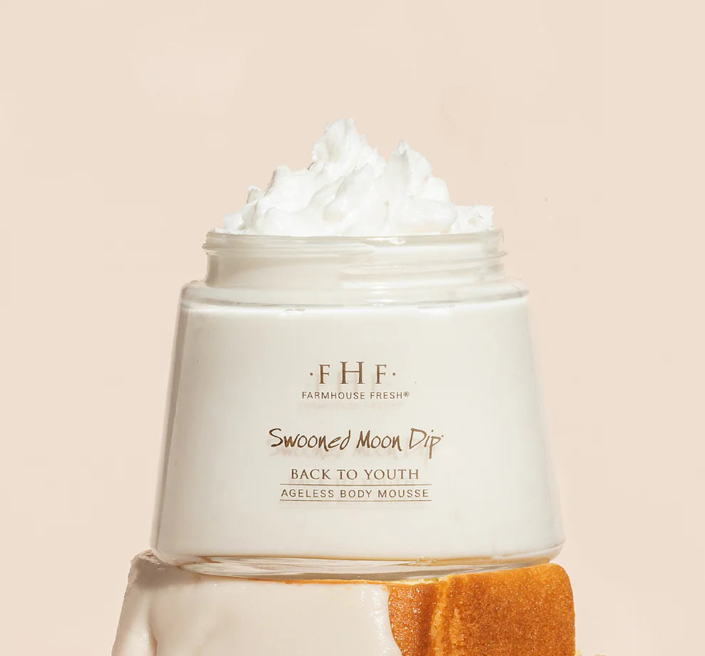 Swooned Moon Dip Back to Youth Ageless Body Mousse