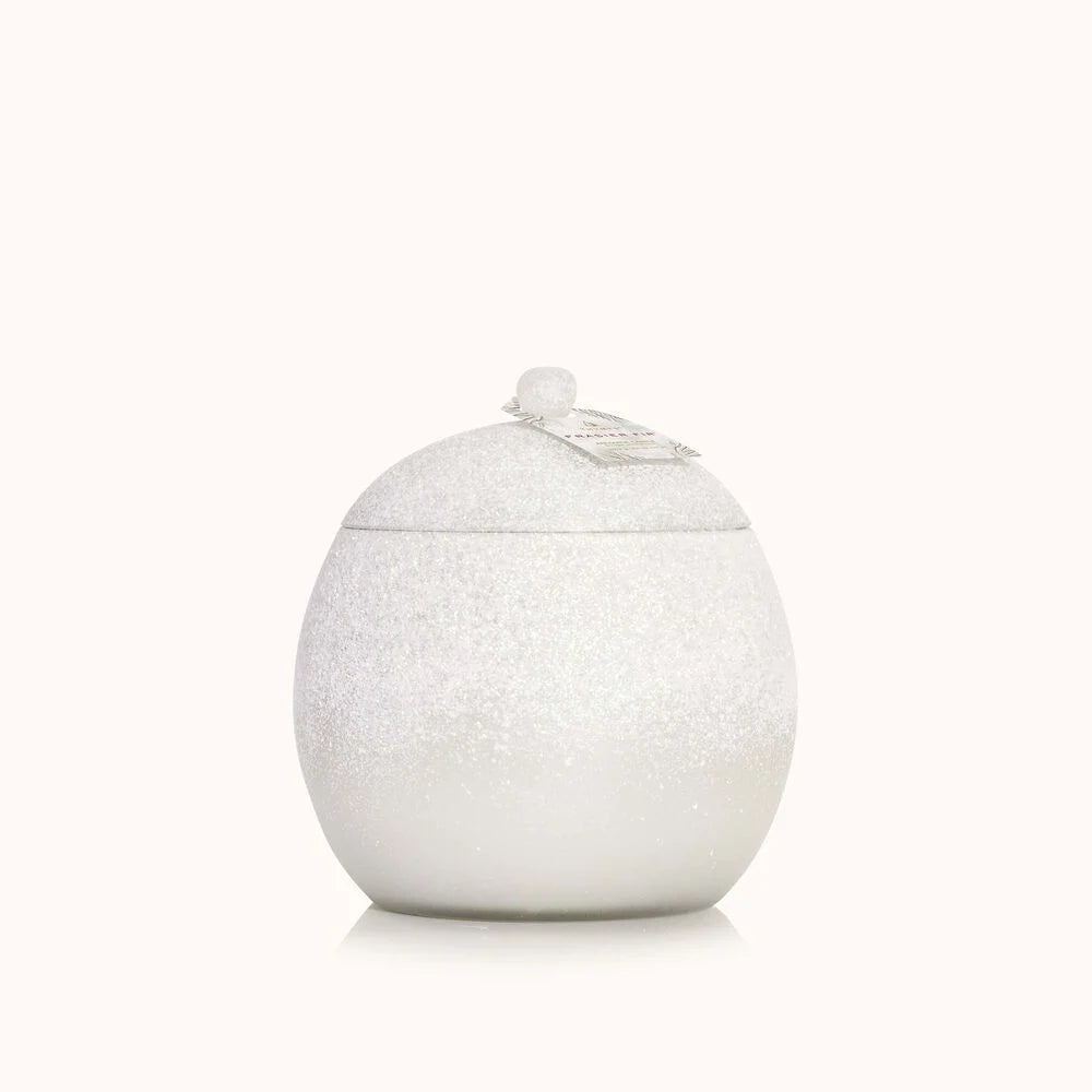 Frasier Fir Novelty Statement Flocked Candle