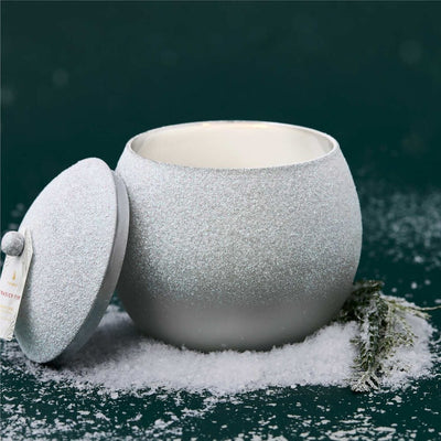 Frasier Fir Novelty Statement Flocked Candle