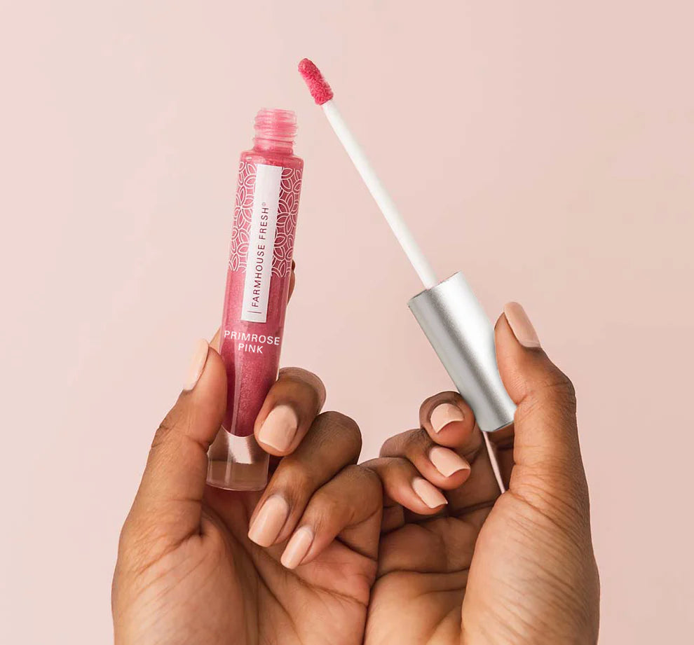 Vitamin Glaze Oil Infused Lip Gloss – Primrose Pink