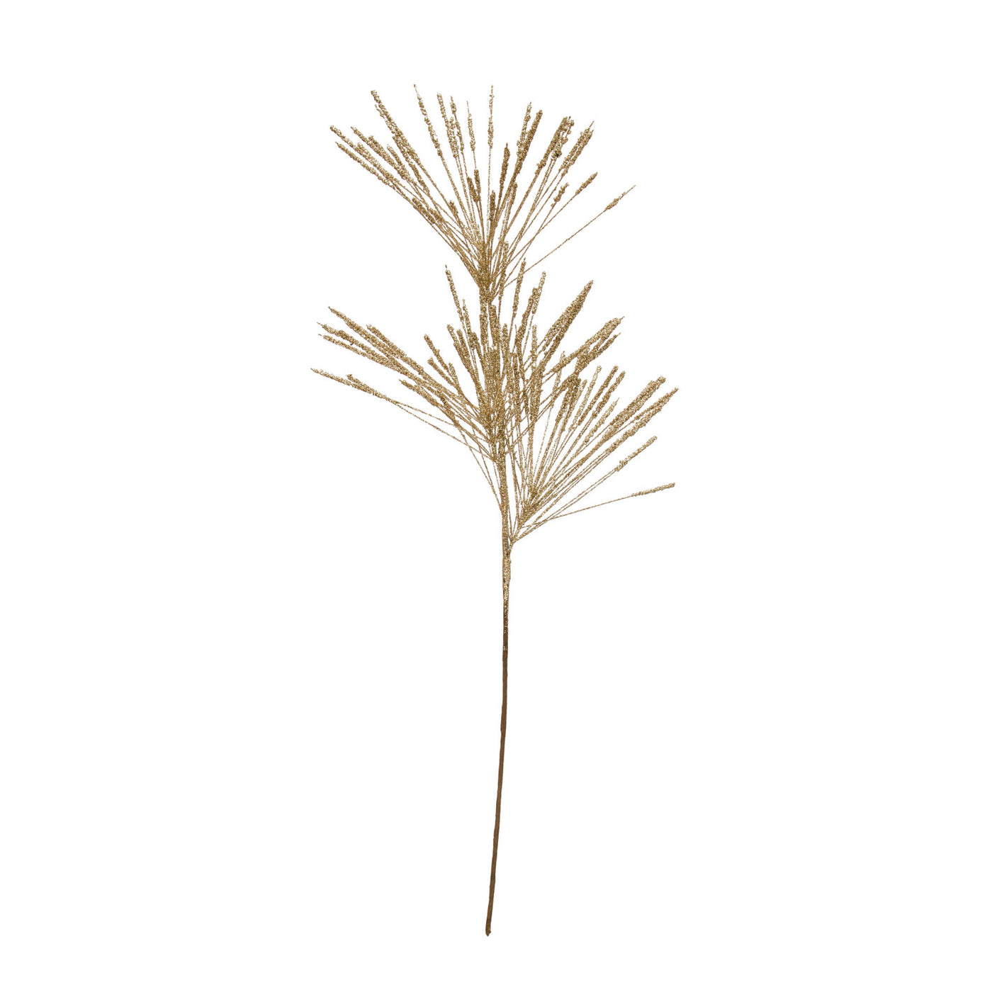 28"H Faux Long Needle Pine Spray w/ Glitter