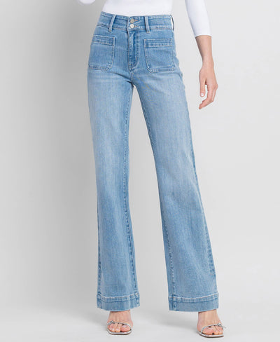 Bang On Blue 90's Vintage Flare Jeans