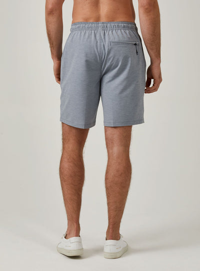 Voyager Hybrid Short in Slate