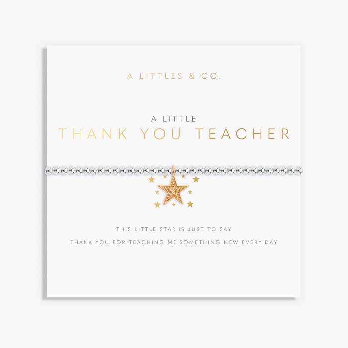 A Little 'Thank You Teacher' Bracelet - Mixed