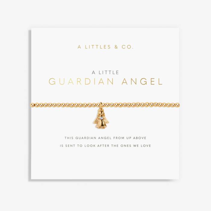 A Little 'Guardian Angel' Bracelet - Gold