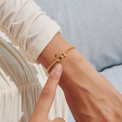 Forever Yours 'Thank You Teacher' Bracelet - Gold