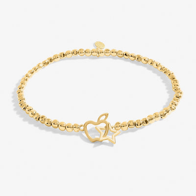 Forever Yours 'Thank You Teacher' Bracelet - Gold